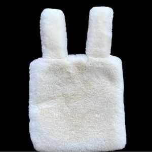 LOF love of fashion faux fur fleece HANDBAG TOTE